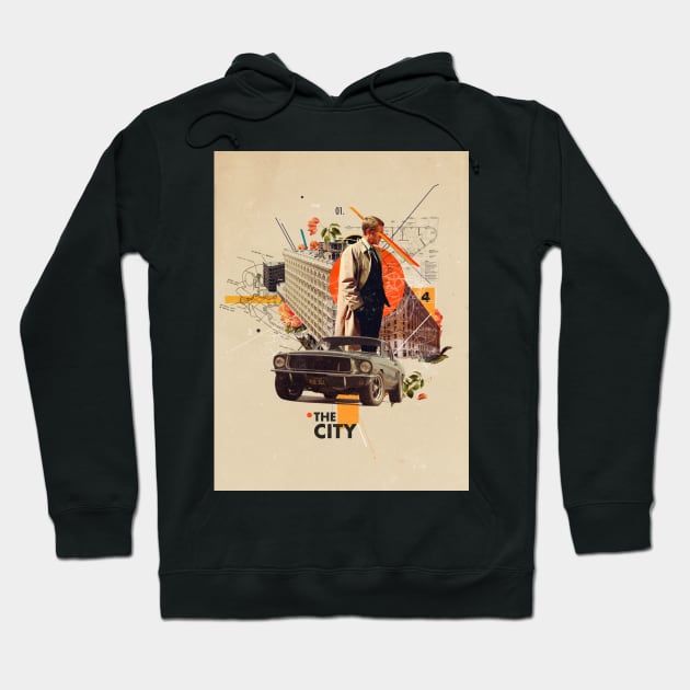 The City 1968 Hoodie by FrankMoth